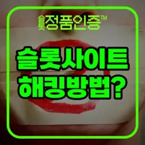 슬롯사이트 해킹